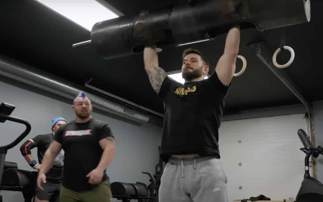 Strongman Rob Kearney and CrossFitters Mat Fraser and Mal O'Brien Get After It in Overhead Workout – Breaking Muscle