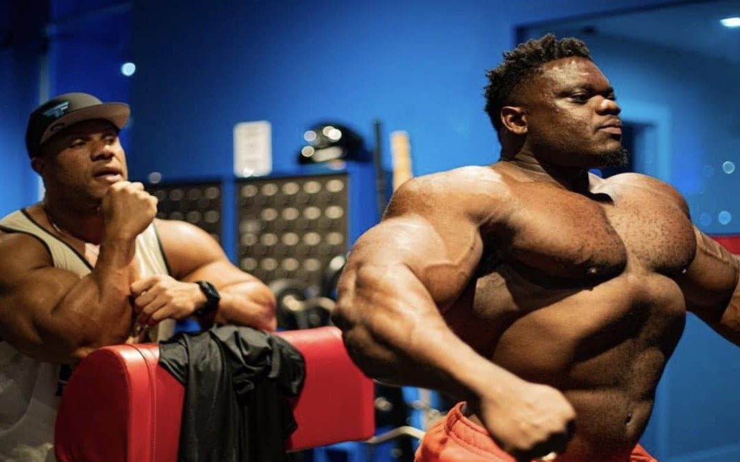 Bodybuilder Blessing Awodibu Takes Training Cues From 7-Time Mr. Olympia Phil Heath