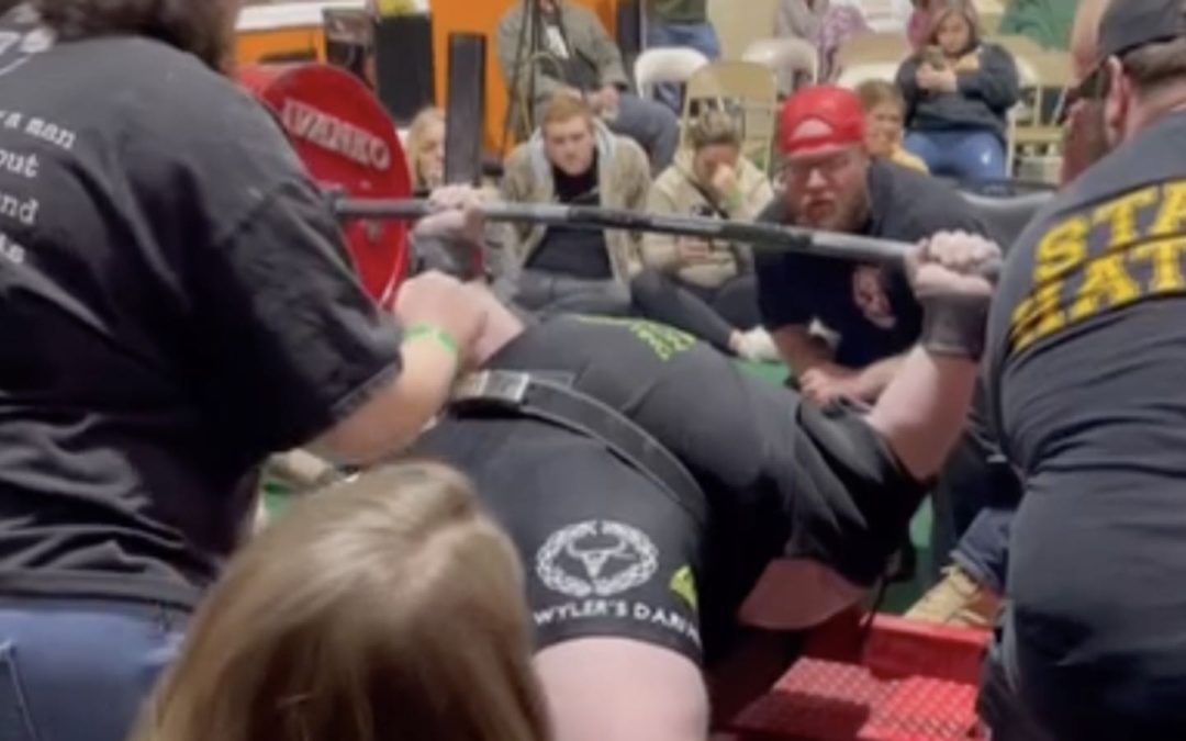 Powerlifter Jimmy Kolb Logs 612.5-Kilogram (1,350.3-Pound) Equipped Bench Press World Record – Breaking Muscle