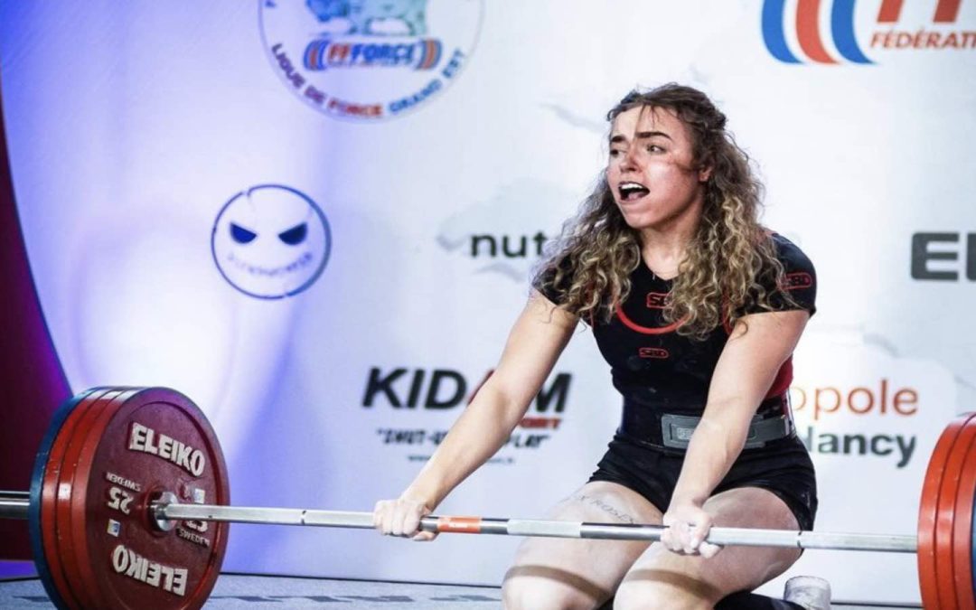 Powerlifter Samantha Eugenie (69KG) Breaks 2 IPF World Records at 2023 French Junior Nationals – Breaking Muscle