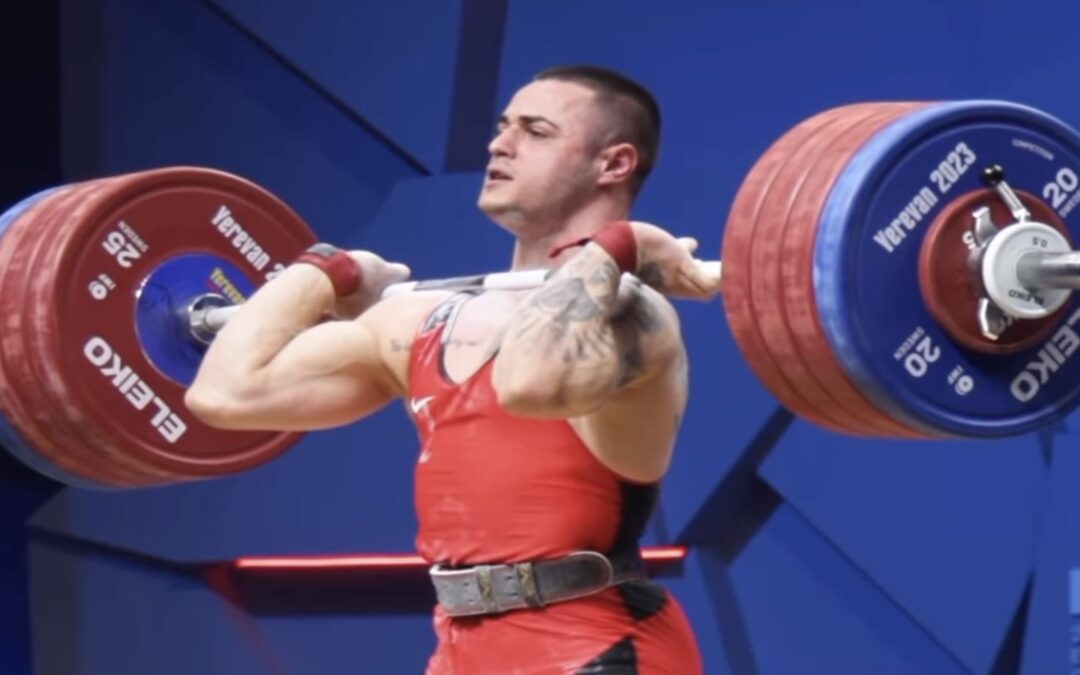 Weightlifter Karlos Nasar (89KG) Breaks 5 World Records at 2023 European Championships – Breaking Muscle