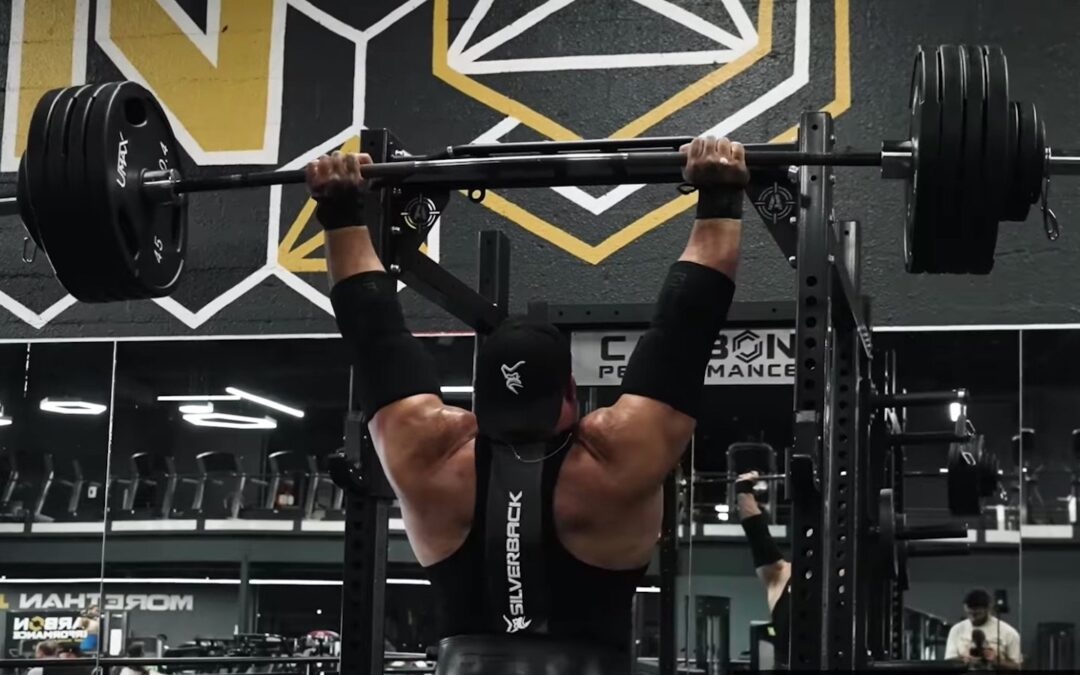 Evan Singleton Overhead Presses 204 Kilograms (450 Pounds) Less Than Two Weeks Out of 2023 Shaw Classic – Breaking Muscle